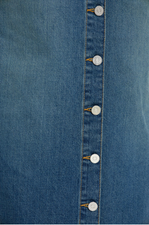 Alaïa Denim skirt