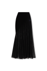 Alaïa BLACK Ribbed skirt