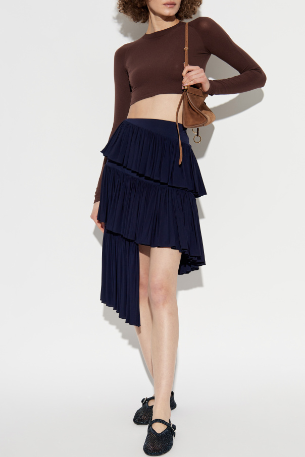 Alaïa Asymetryczna spódnica