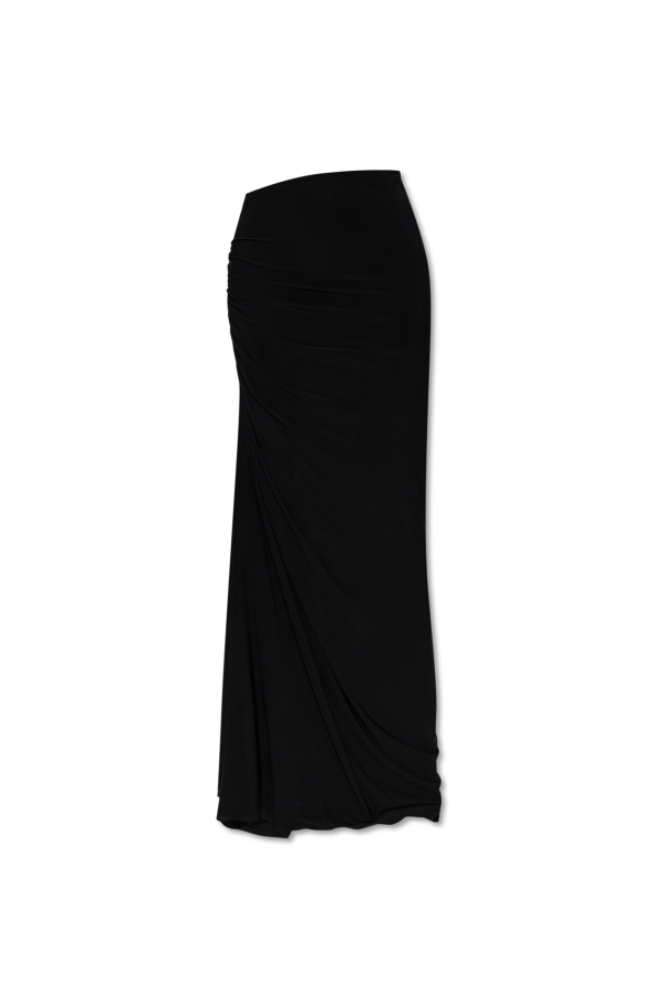 Alaïa Spódnica z drapowaniem z boku