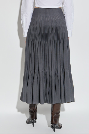Alaïa Falda plisada