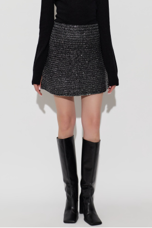 Alaïa Falda de lentejuelas