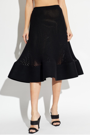 Alaïa Perforowana sukienka na ramiączkach