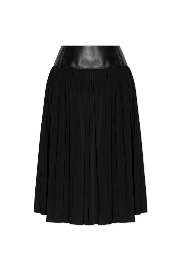 Skirt with leather belt od Alaïa