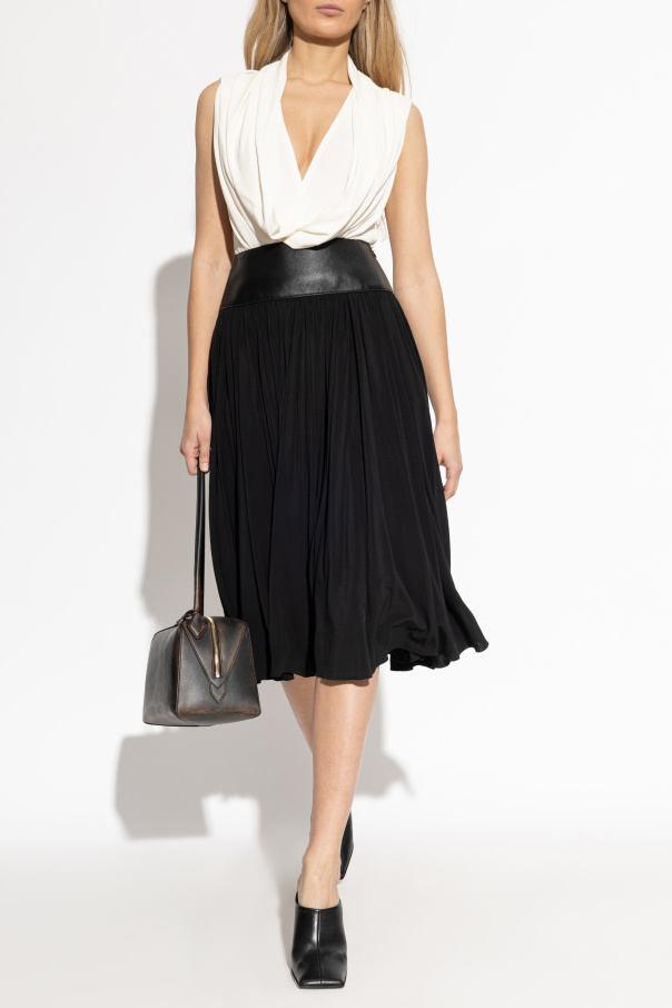 Alaïa Skirt with leather belt