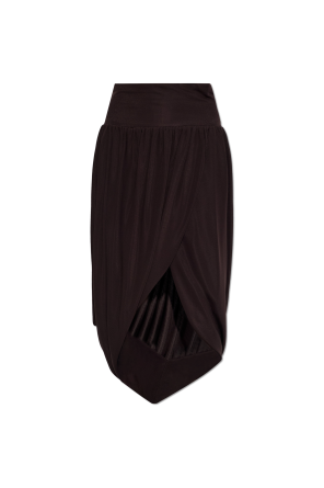Skirt with a slit