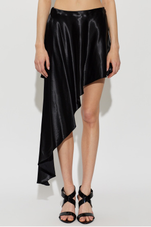 Alaïa Falda de corte asimétrico