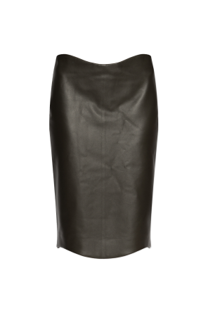 Leather skirt