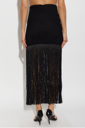 Alaïa Fringed skirt