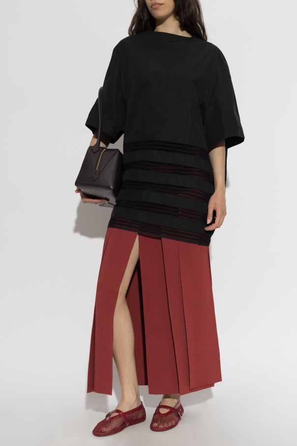 Alaïa Spódnica z rozcięciami