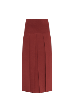 Skirt with slits