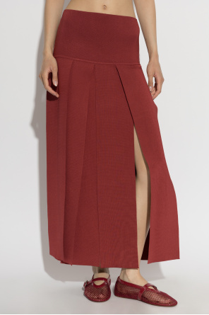 Alaïa Spódnica z rozcięciami
