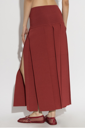 Alaïa Spódnica z rozcięciami