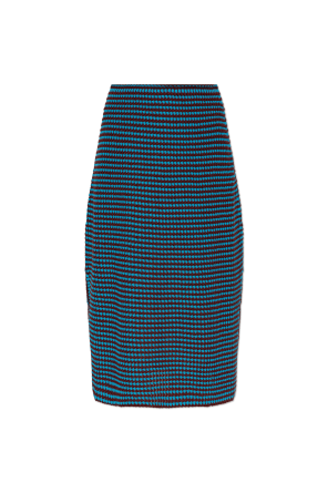 Skirt with side slits