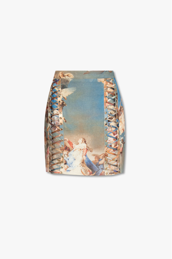 Balmain Skirt with baroque motif