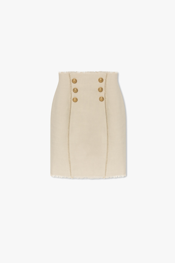 Balmain Skirt with appliqués