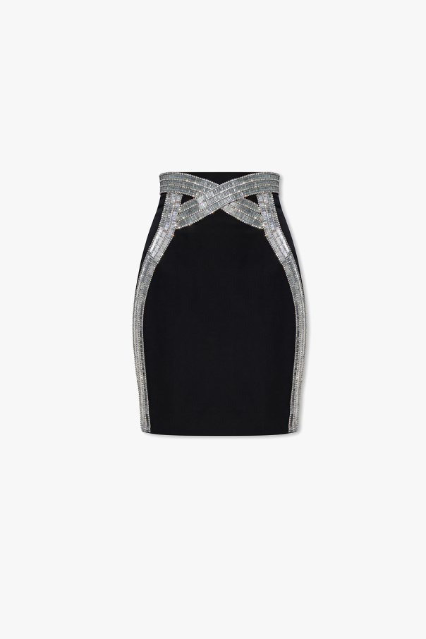 Balmain Embellished skirt