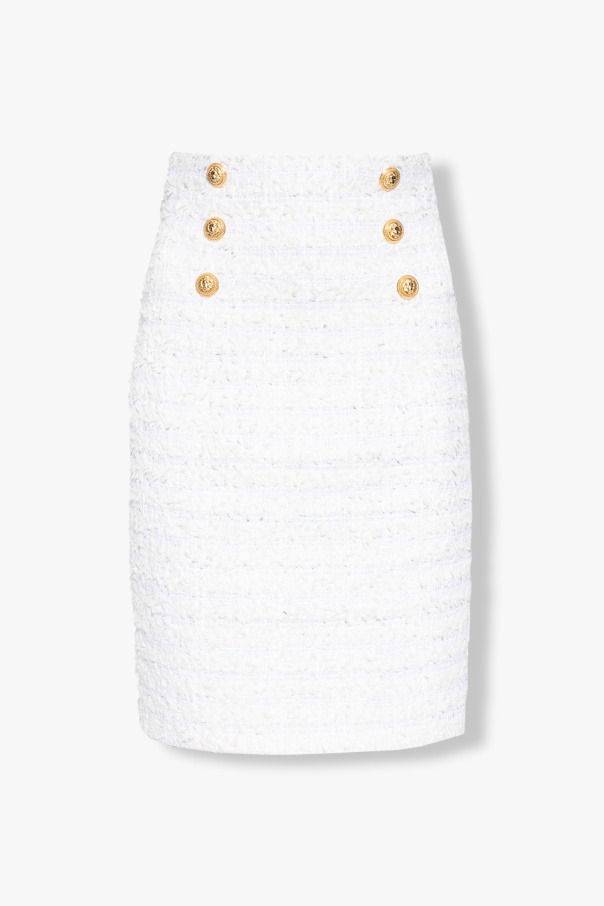 Tweed skirt od Balmain