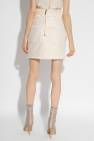 Balmain High-rise tweed skirt