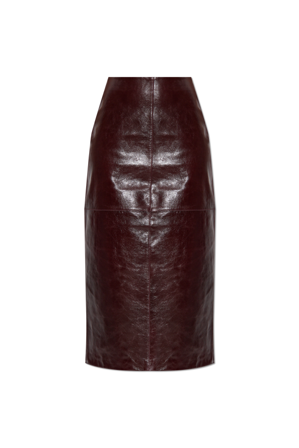 Leather skirt `Afa`, zdjęcie 1 Leather skirt `Afa` od Sportmax