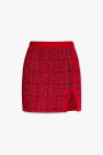 Self Portrait RED Skirt with inserts