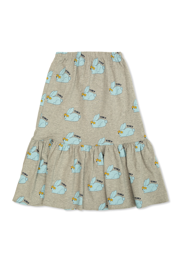 Tiny Cottons Skirt with rabbit motif