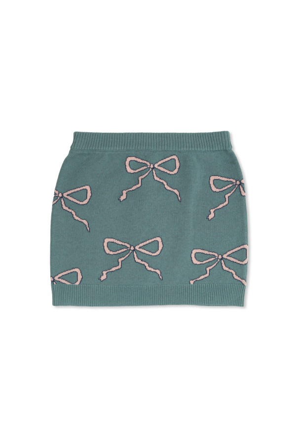 Tiny Cottons Skirt with bow pattern