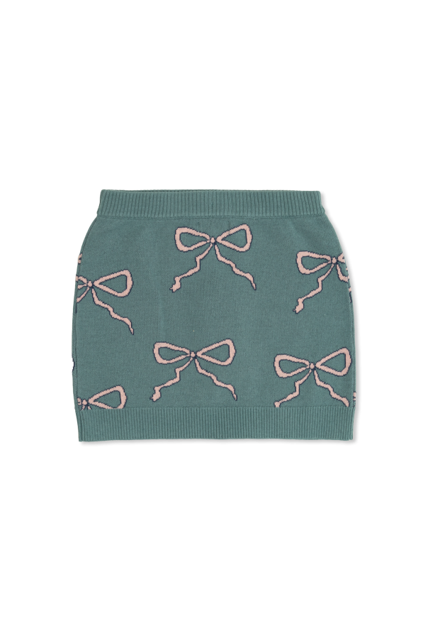 Tiny Cottons Skirt with bow pattern