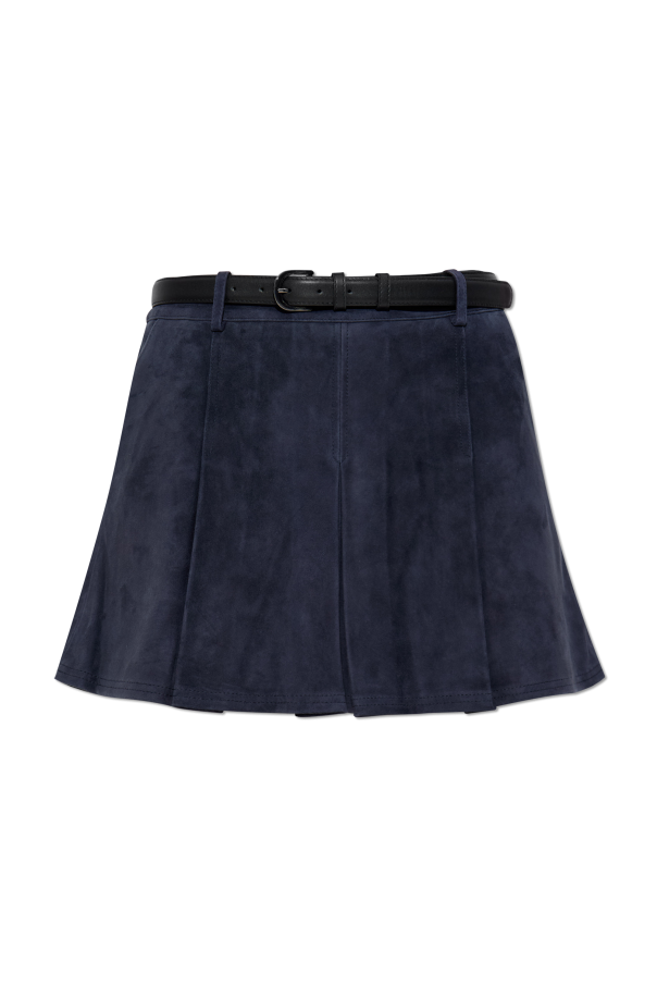 Suede skirt od Self-Portrait