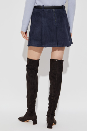 Self-Portrait Falda de ante