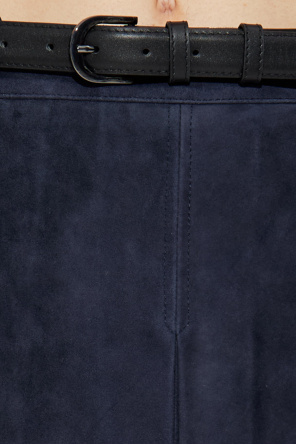 Self-Portrait Falda de ante