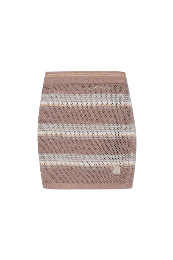 Skirt with logo od Amiri