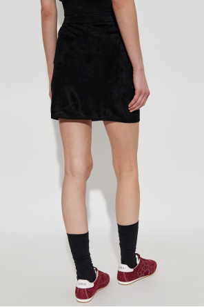 Amiri Short skirt with logo