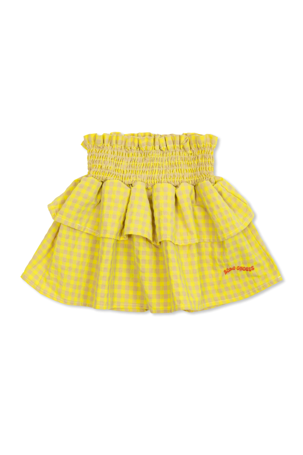 Skirt with check pattern od Bobo Choses