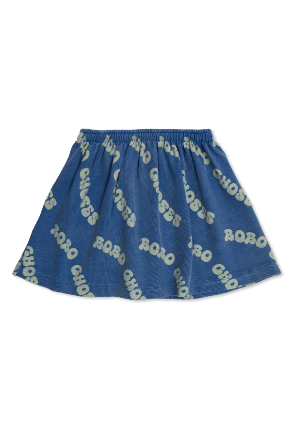 Skirt with printed logo od Bobo Choses