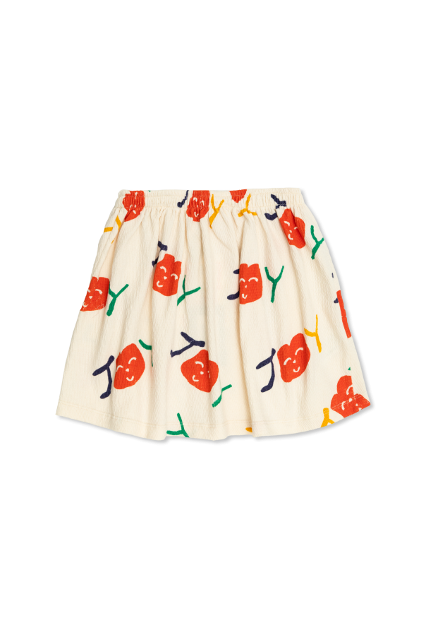 Bobo Choses Baumwollrock mit Aufdruck