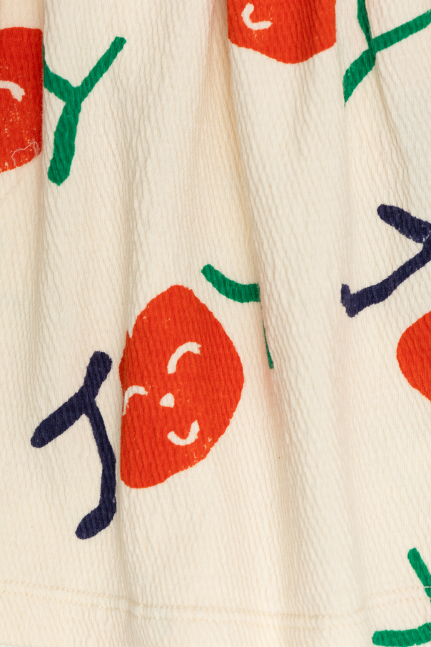 Bobo Choses Baumwollrock mit Aufdruck