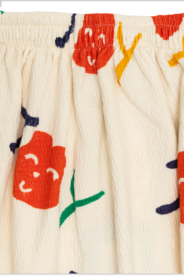 Bobo Choses Baumwollrock mit Aufdruck