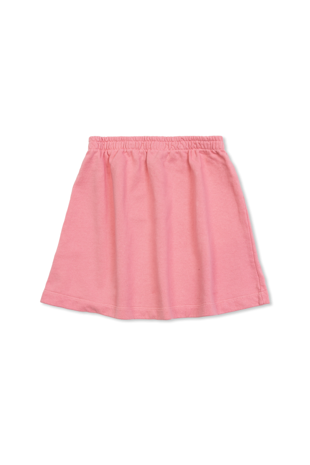 Bobo Choses Bawełniana spódnica z wyszytym logo