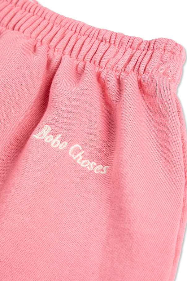 Bobo Choses Bawełniana spódnica z wyszytym logo