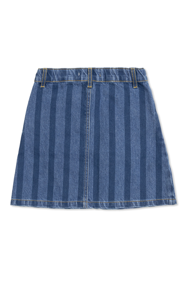 Bobo Choses Denim skirt with print