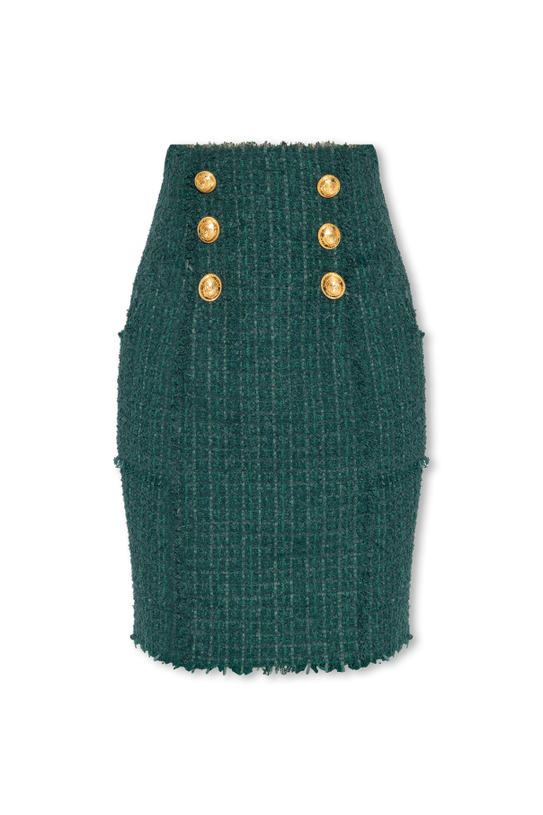 Tweed skirt od Balmain