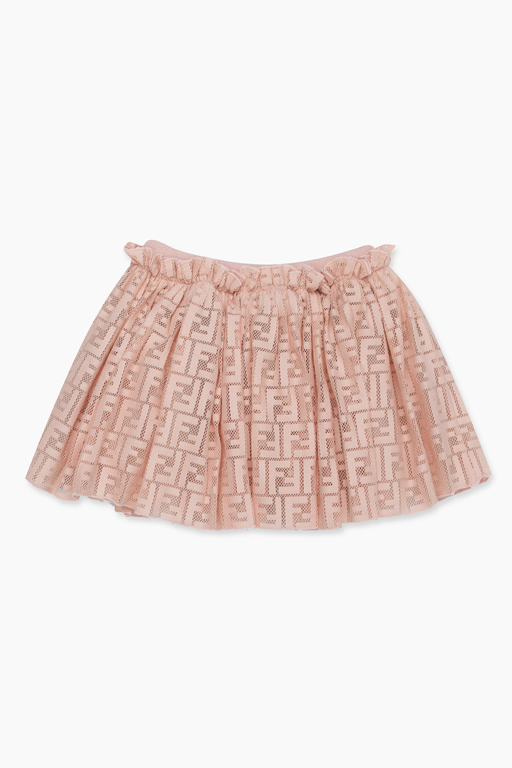 Fendi Kids Monogrammed skirt