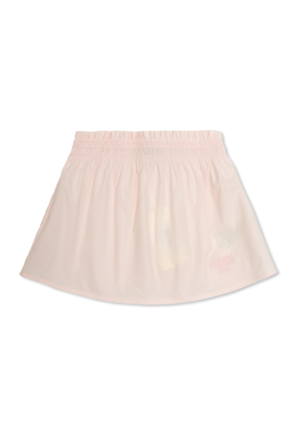 Fendi Kids Skirt with logo