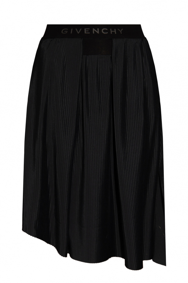 Givenchy Pleated skirt with logo