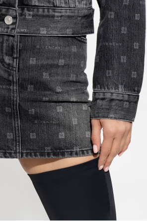 Givenchy Jeansowa spódnica