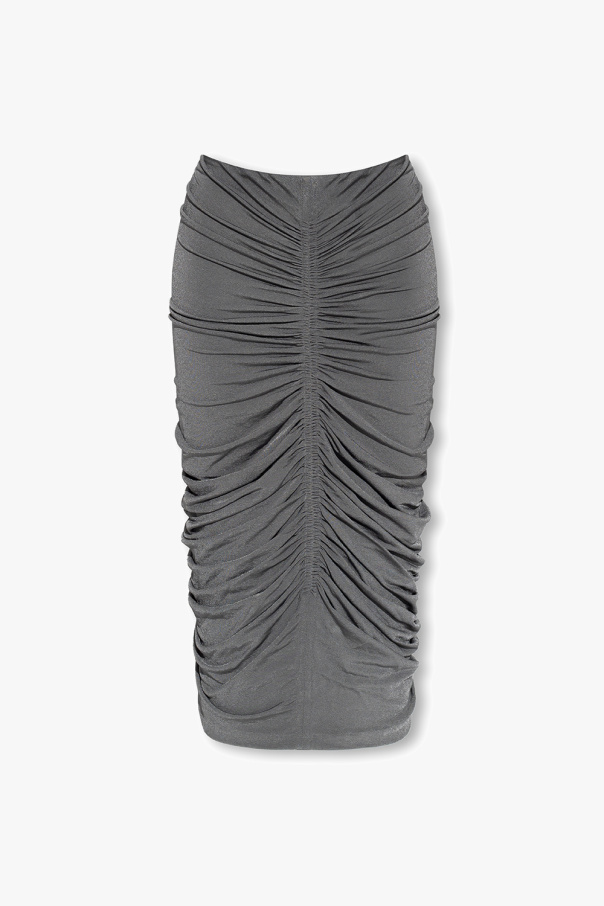 Givenchy Ruched skirt with chain