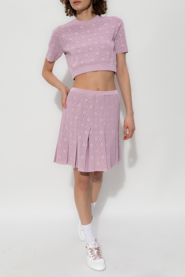 Givenchy Plisowana spódnica