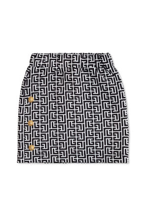 Monogram skirt