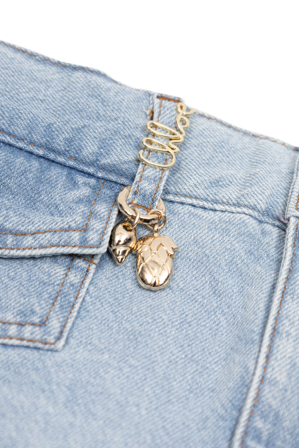Chloé Kids Denim skirt
